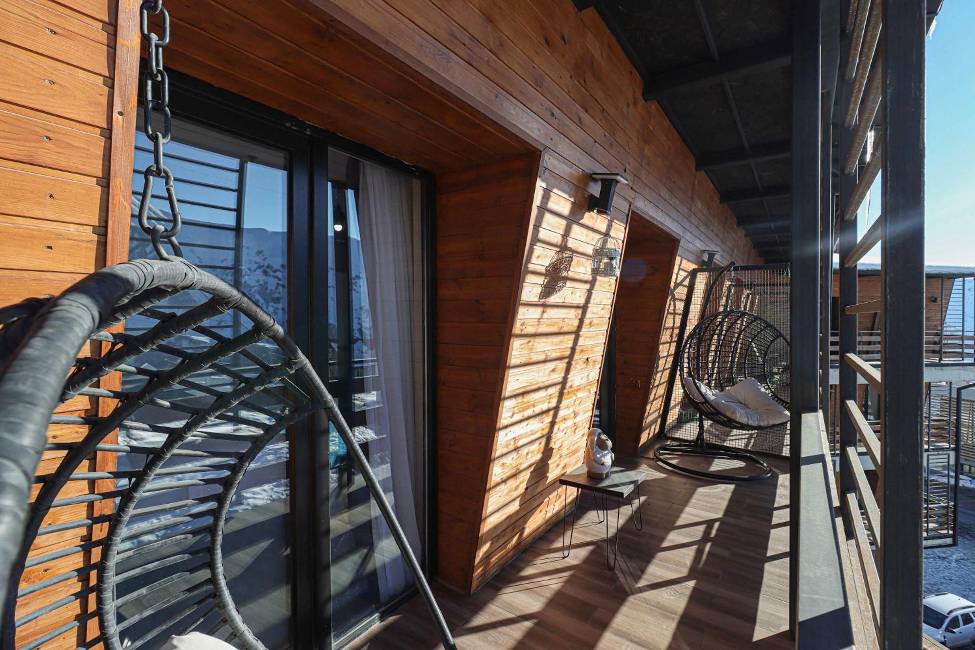 Stylish Studio Apartment With Balcony Gudauri Zewnętrze zdjęcie