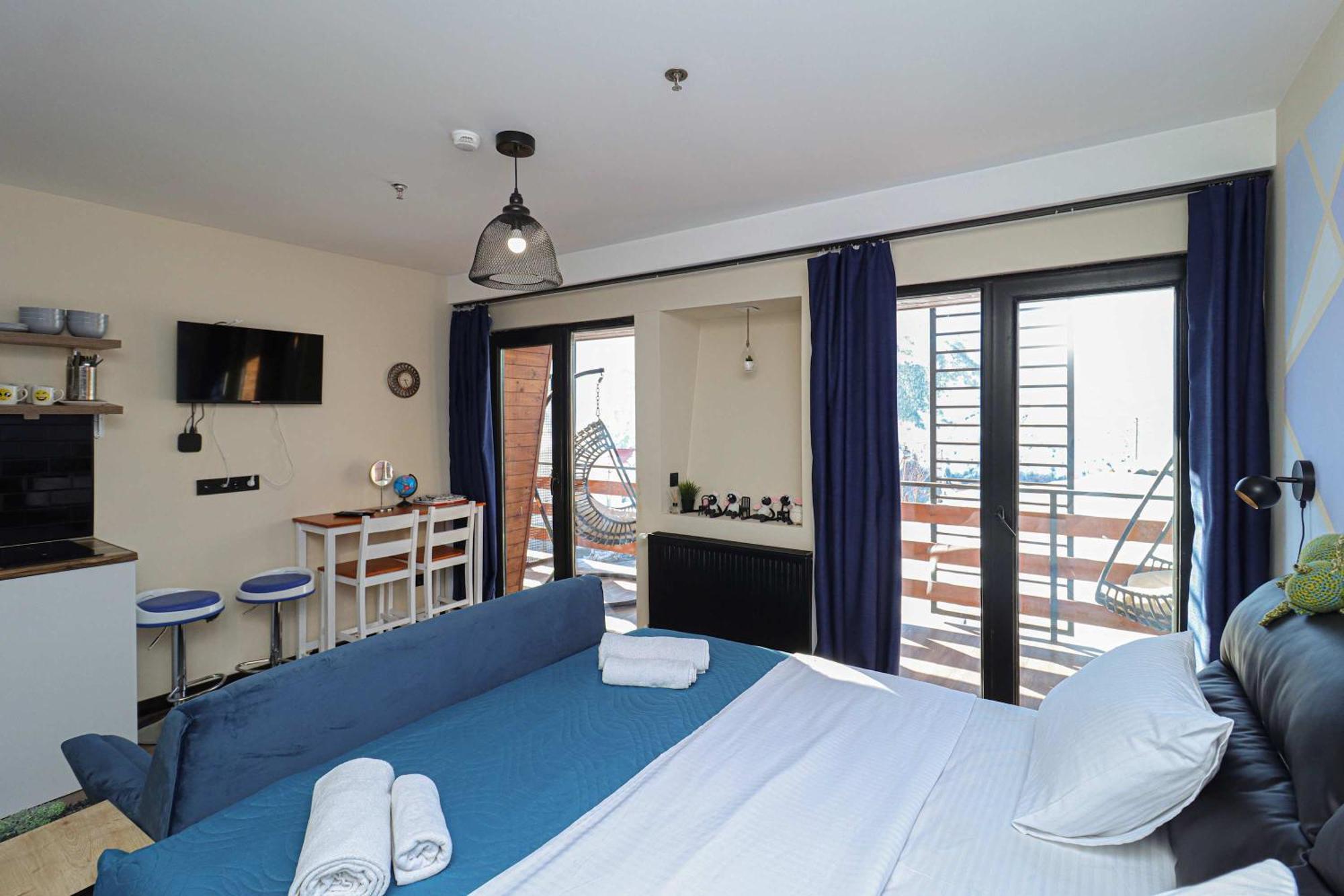 Stylish Studio Apartment With Balcony Gudauri Zewnętrze zdjęcie