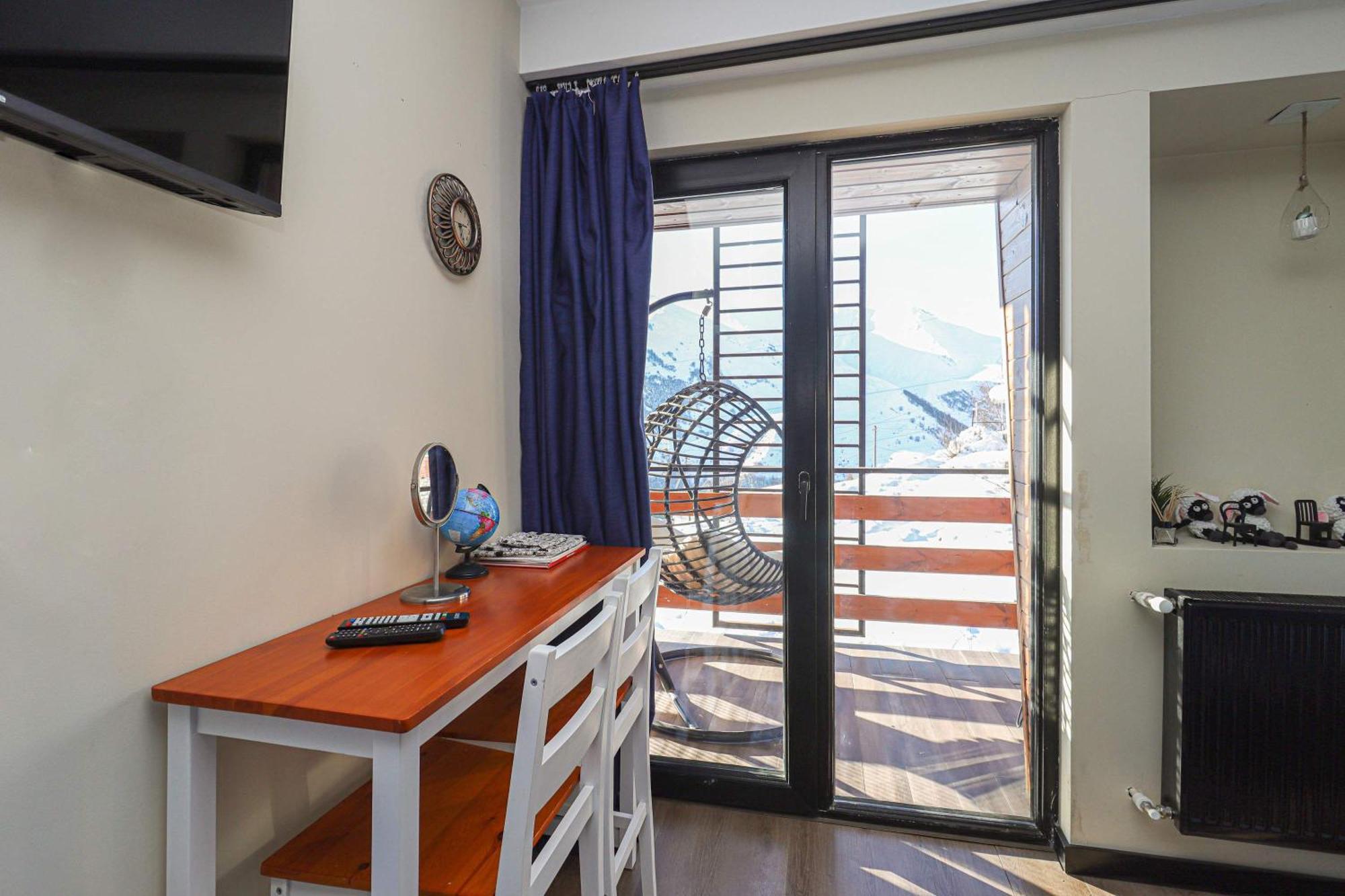 Stylish Studio Apartment With Balcony Gudauri Zewnętrze zdjęcie