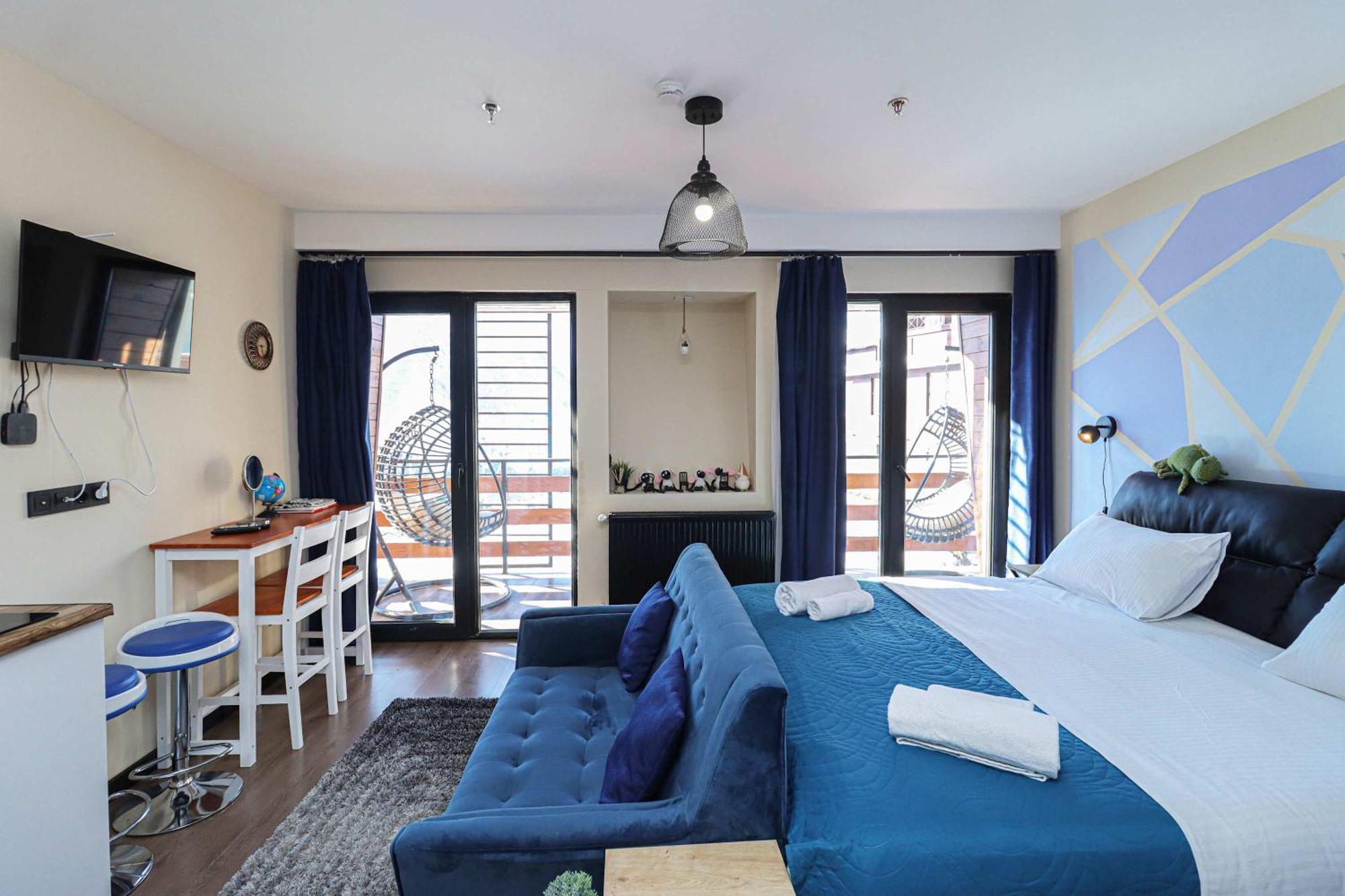 Stylish Studio Apartment With Balcony Gudauri Zewnętrze zdjęcie